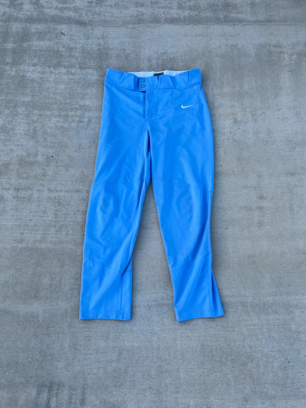 Nike Carolina Blue Baseball Athletic Pants size M Team Issued